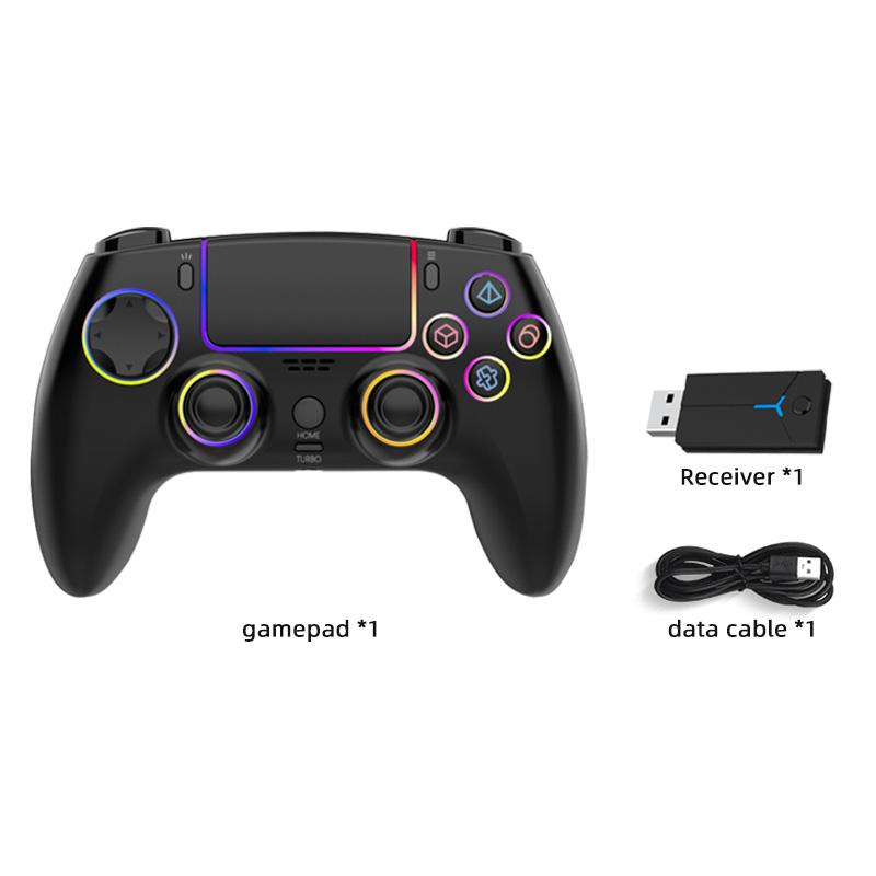 Trådløs håndkontroll for PS5-kontroller For playstation 5 DualSense PS4/PS3 PC-spillkontroller med vibrasjons-/multiberørings-joystick