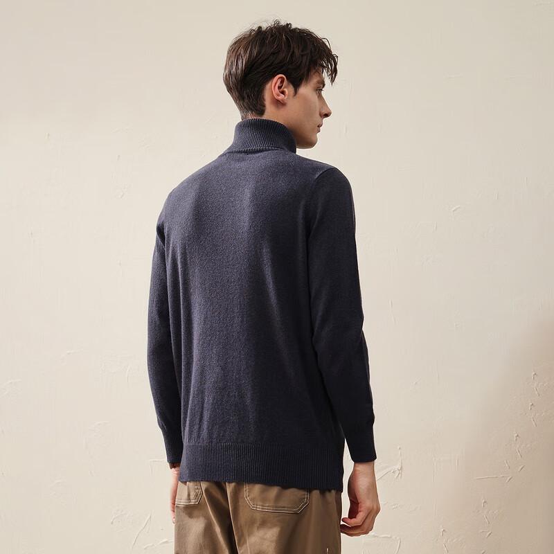 Men's Premium Solid Wool Knit Sweater