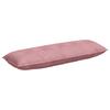Back Cushion Pink 140 X 50 Cm Cord Fabric
