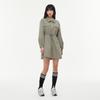 Rap Cargo Pocket Half-Zip Mini Dress Aq1Wo263