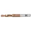 High Speed Steel 6.35mm Hex Shank Tap Drill Bit Compound Tap for Internal Chip Removal (M3)