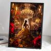 DIY Diamond Painting The Princess On The Balcony Cross Stitch Kit Mosaic Art Diamond Painting Full Circle Diamond Home Decoration