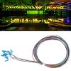 12 Strand Fiber Optic Pigtail LC/UPC Single Mode Low Insertion Loss with Ceramic Ferrule 1.5m for Optical Fiber LAN, Optical Fiber Communication