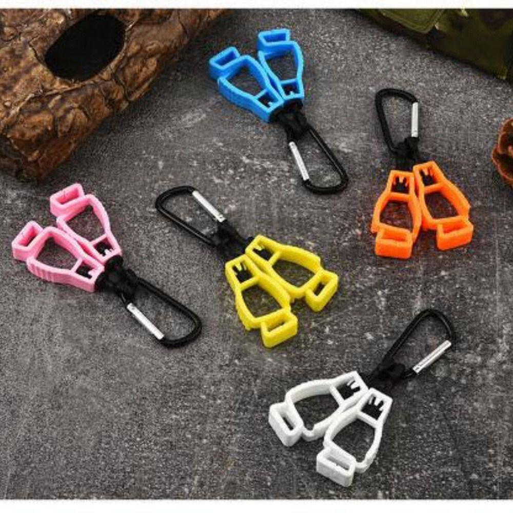 2pcs Double-headed Labor Protection Glove Clip Safety Labor Protection Supplies Glove Clip