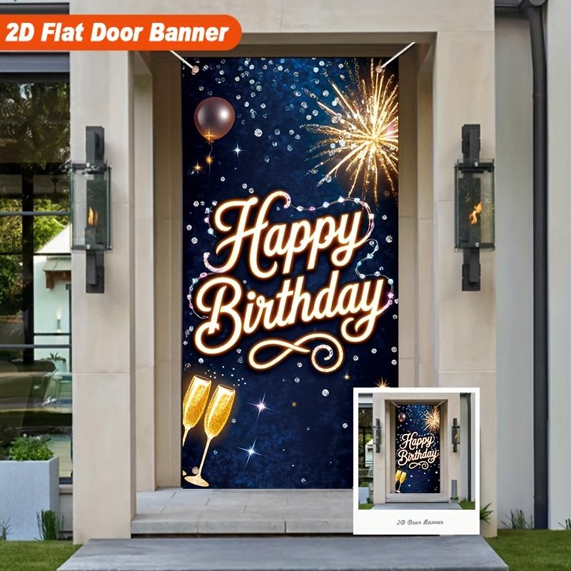 Happy Birthday Door Curtain Twenty One Requires Bedrooms Home Decor