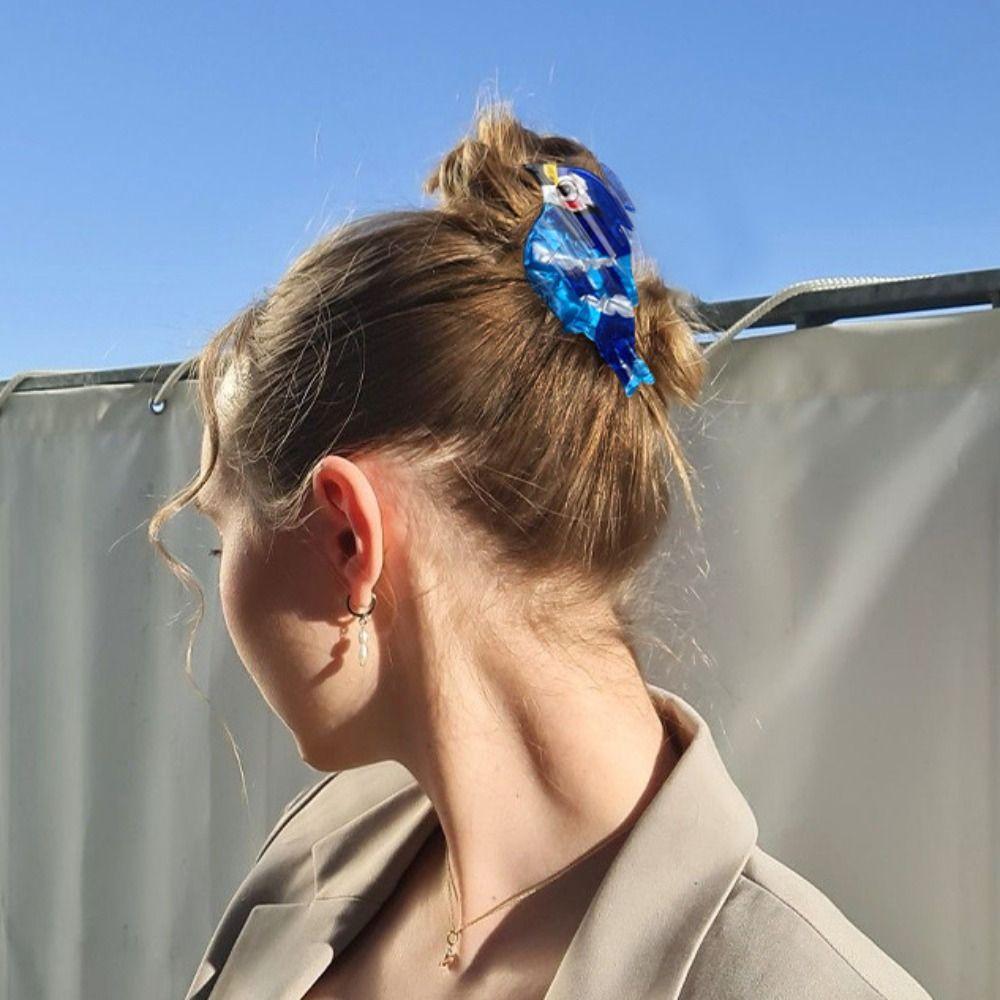 Headwear Animal Hair Clip Korean Style Bird Shark Clip Personalized Acetate Hair Claw Girls