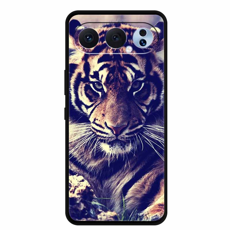 Hülle Für Honor 500 Pro 5G Tiere Löwe Weiche Schwarze Silikon TPU Handyhülle Für Honor 500 Pro Hülle 6.55" Schutz Stoßfänger Fundas