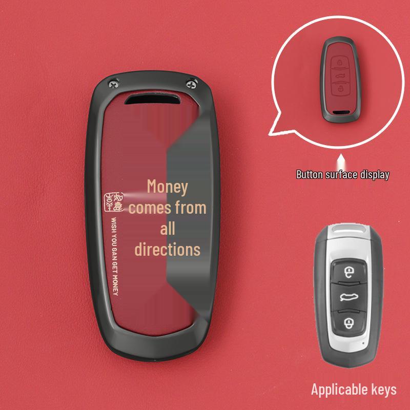 

Compatible with Blue Geely Key Cover for Binyue, Boyue, Dihao GL, Binrui, Borui, Ruixing, Ruibao, and Xingyue Car Shells