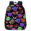 16 Zoll Wütender Geometry Dash Rucksack Jungen Mädchen Schultasche Cartoon Spiel Kinder Kindergarten Schultaschen Kleinkind Kinderrucksack