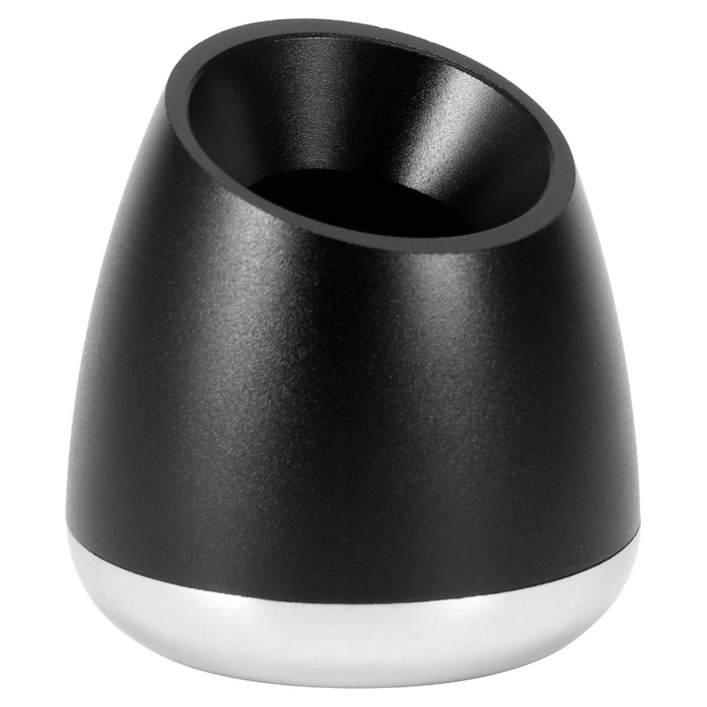 Aluminum Shaver Holder Black and Silver Shaving Razors Holder Bathroom Washroom
