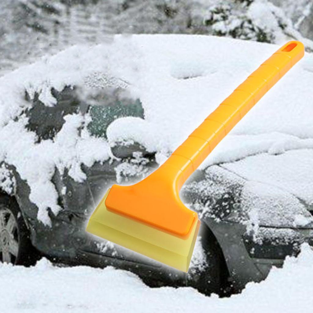 Car Windshield Ice Scraper Long Handle Versatile Car Snow Removal Scraper Ice Crusher Breaker for