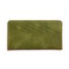 AGILITY Affa Card Folder 10 Pieces Inner Card Case Long Wallet Thin Horizontal Genuine Leather Yellow "Card Folder"