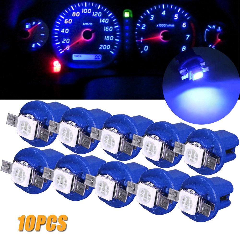 10Pcs LED Light Car Gauge Speed Dash Bulb Dashboard Instrument Light for Opel Astra G H J F Insignia Vectra C D Zafira B Antara