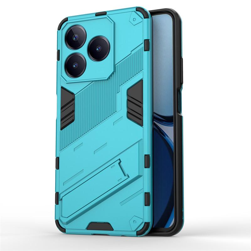 For Realme C63 4G Case Realme C63 4G Cover Funda Armor PC Holder Shockproof TPU Protective Phone Back Cover For Realme C63 4G