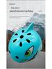 Casco Cartoon Squalo per Skateboard e Pattinaggio su Ghiaccio per Bambini - Traspirante, Equipaggiamento Protettivo per Ciclismo e Monopattino