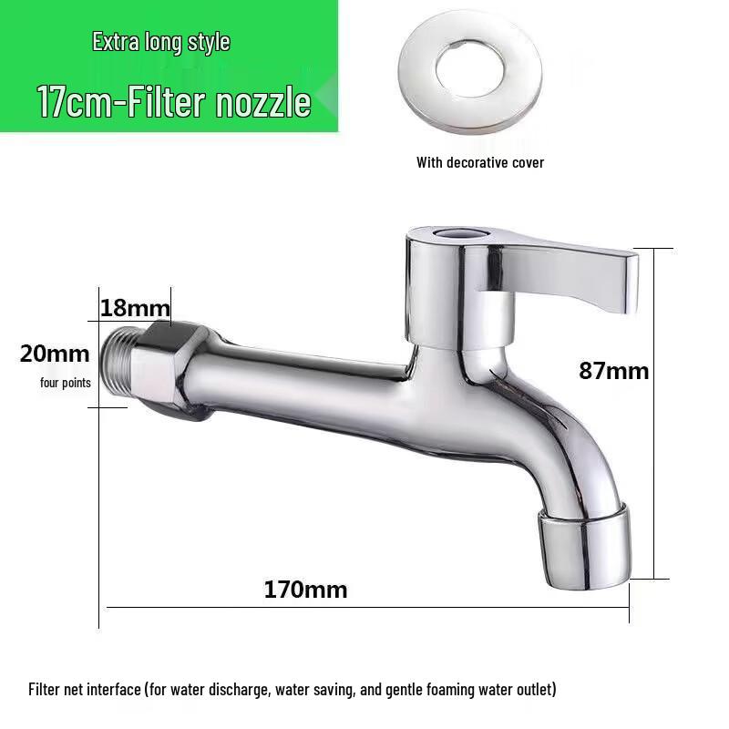Lantuan Quick-Open Washing Machine & Mop Sink Faucet