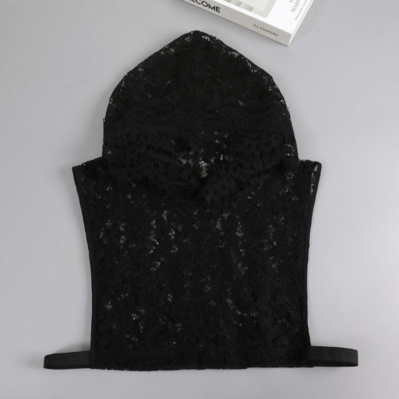 White Lapel Fake Collar Neck Decorative Chiffon Cotton Chocker Women Detachable False Collar Shirt Doll Lace Ladies Half Shirt