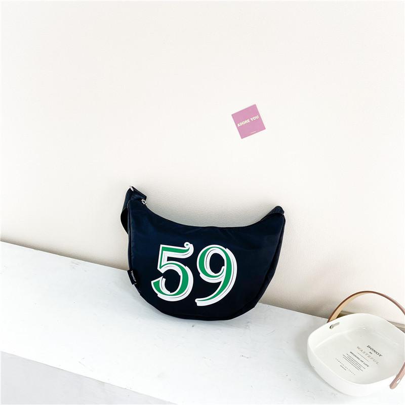 Stylish Korean Children's Crossbody Bag Trendy Canvas Shoulder Bag For Kids