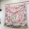 90cm Korean-Style High-Quality Twill Silk Chain Print Ladies' Decorative Shawl