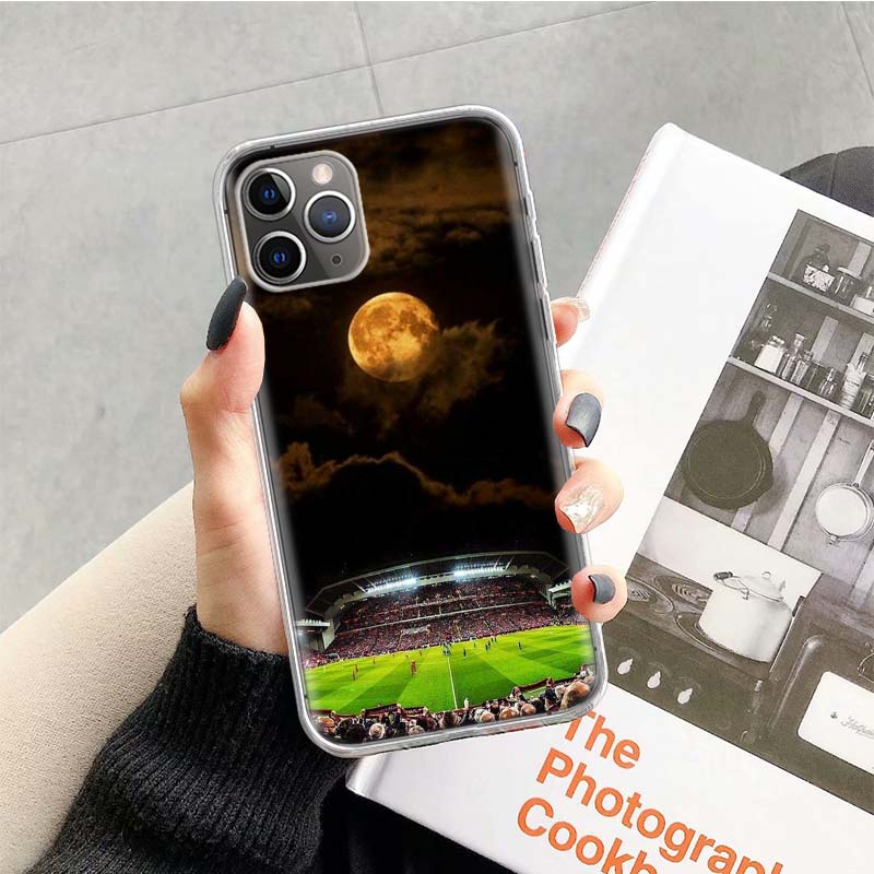 Football Soccer Ball Phone Case For Apple iPhone 17 Air 16 15 Plus 14 + 13 Mini 12 11 Pro Max 7 8 SE 16Max Soft Shell Cover Coqu