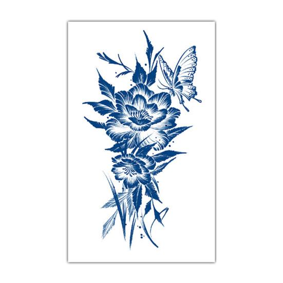 Juice Tattoo Sticker Detachable Vivid Clear Image Waterproof Temporary Body Art Semi-Permanent Sexy Herbal Tattoo Decal Unisex  Use