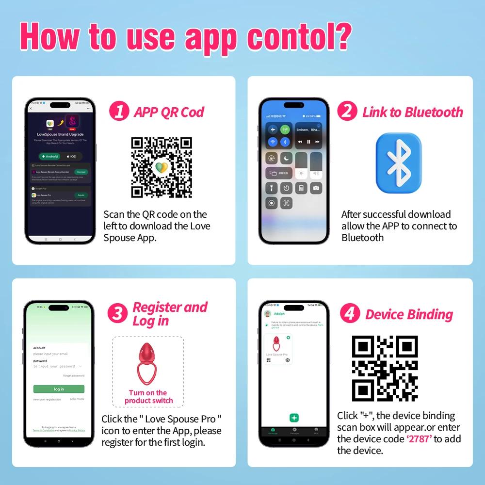 App Control Wearable Panty Vibrator Female 9 Vibration with Wireless Control Penis Ring Clitoral Stimulator Climax Sexy Toys Waterproof Masturbator