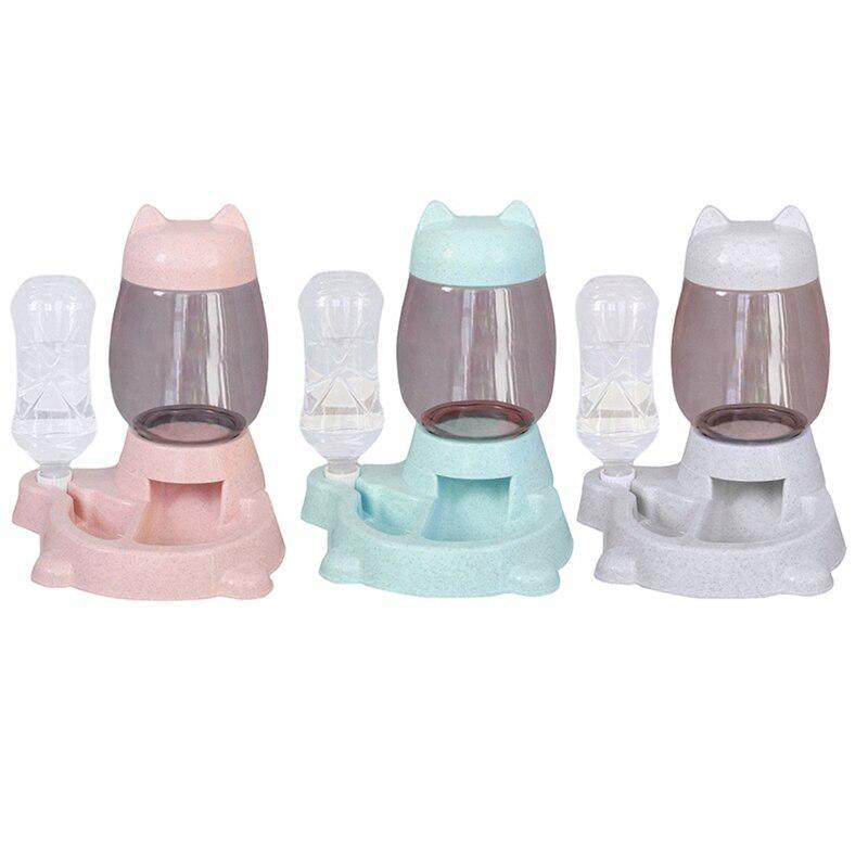 Hrănitor pentru pisici Distribuitor automat Bol pentru hrană pentru pisici Băutură pentru animale de companie Hrănitor pentru pisici, distribuitor automat de apă, bol cu hrană pentru pisici