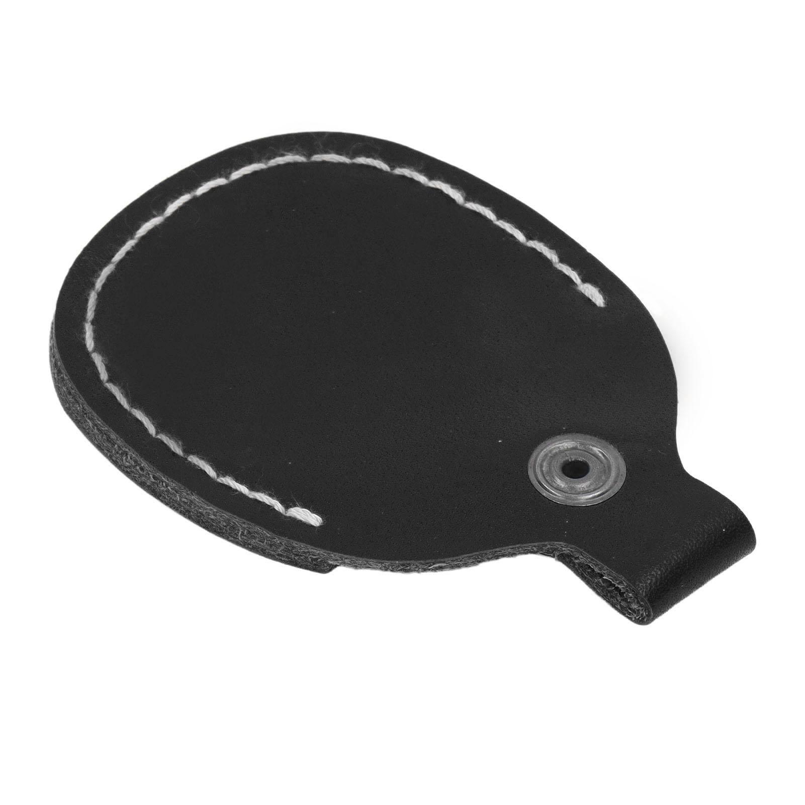 

Вигнутий лук Захист наконечника кінцівок Стрільба з лука Шкіряна накладка на черевиках Двостороння доступна чорний