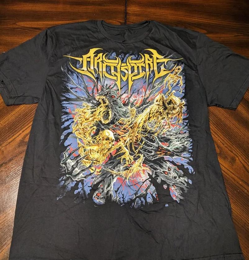Archspire Bleed the Future Unisex T-Shirt All Size S-5XL GE771 S разноцветный