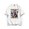 Heavy Cotton High Street Cartoon Dragon Ball Short-sleeved T-shirt Couple Clothing Summer Men's and Women's Casual Loose Top
