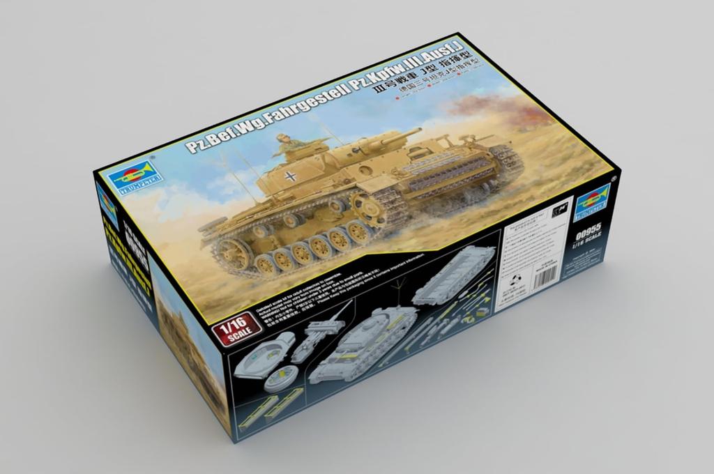 Trumpeter Modello in plastica Panzer III Tipo J tedesco 00955 1/16 (Carro armato)