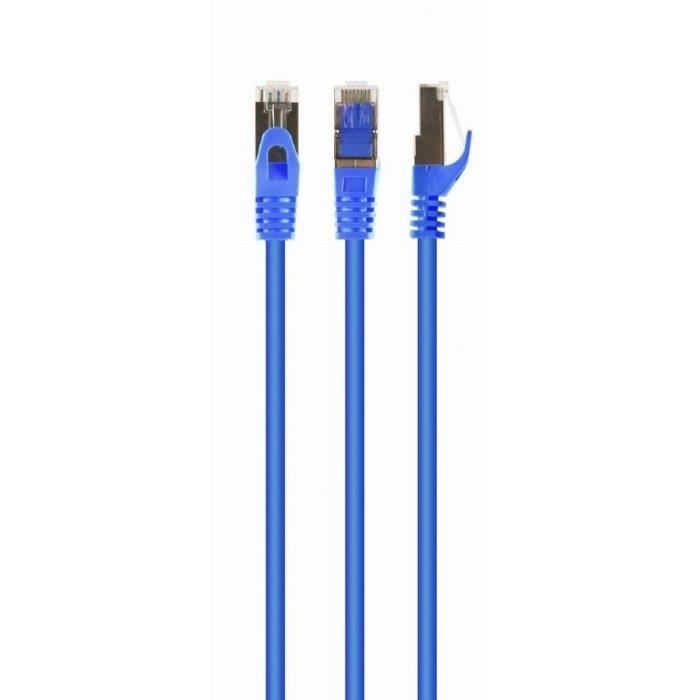 Gembird Patch cord cat.6A S/FTP LSZH 10m blue - 8716309118699