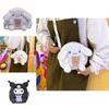 Adorable 20cm Sanrio Plush Toy My Melody Kitty Kuromi Bag With Kawaii Anime Design