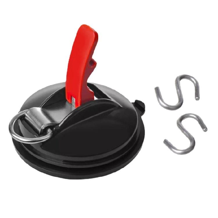 

High Strength Suction Cup Utility Hooks for Camping Attachments Home Use Additional Space Holds Firmly on Glass Surfaces