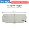 YAYINCC Quality Headphone Head Beam Cover for ASUS ROG STRIX GO BT Earphone Zipper knitted fabric headband protective cover