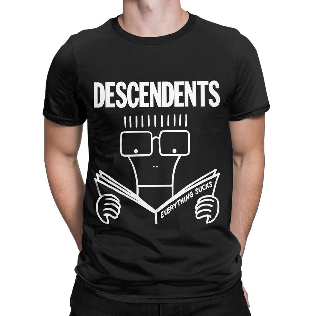 Descendents Band T Shirt Summer Cotton T Shirts For Men Leisure Design Tshirt Short-Sleeve Aesthetic Tees
