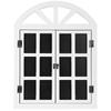 Wood Blinds Message Board Chalkboard Rustic Blank Window Wall Prompt Board Decoration for Home