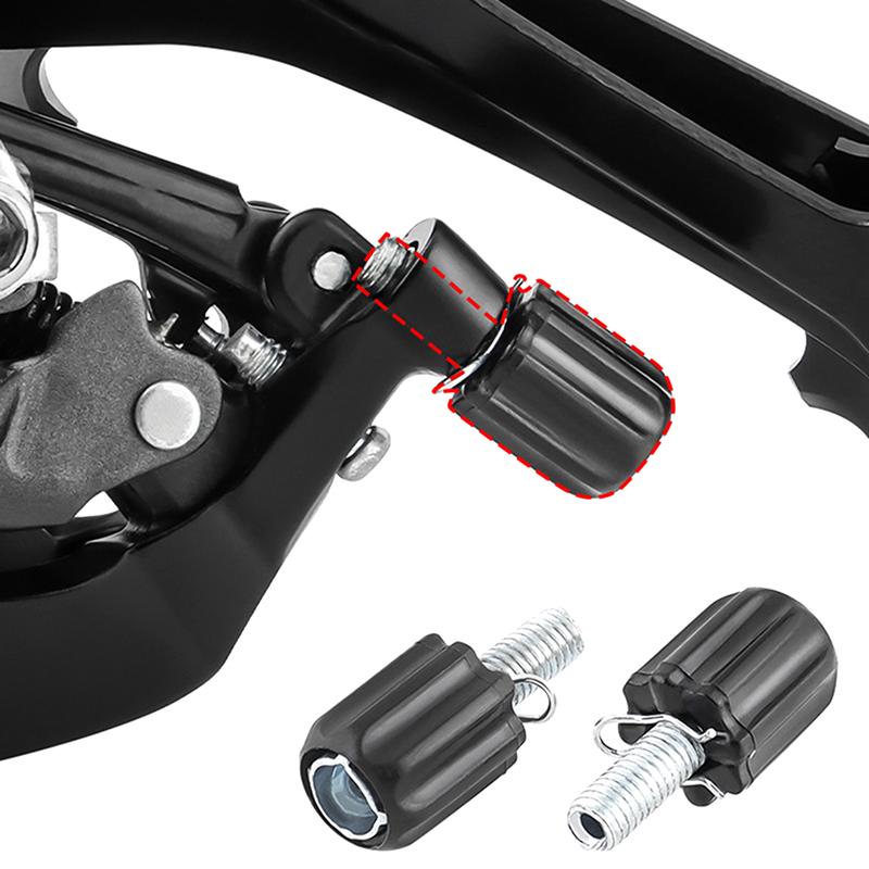 4Pcs Bike Shifter Brake Cable Adjuster Screw Shift Cable M5 Adjust Screw Rear Derailleur Bolt Steel Road Bikes Bolts