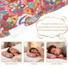 Ear Piercing Pillow Colourful Side Sleeping Pillow with an Hole Comfortable Cotton Filling Ear Guard Pillow for Relief Ear Pain