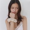 soft pleats scrunchie - butter cream