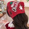 Hair Scarf Knitted for Christmas Creative Snowflake Headband Birthday Gift