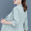 Casual Blazer Lightweight Sun Protection Jacket Women Breathable Thin Short Spring  Suit Petite