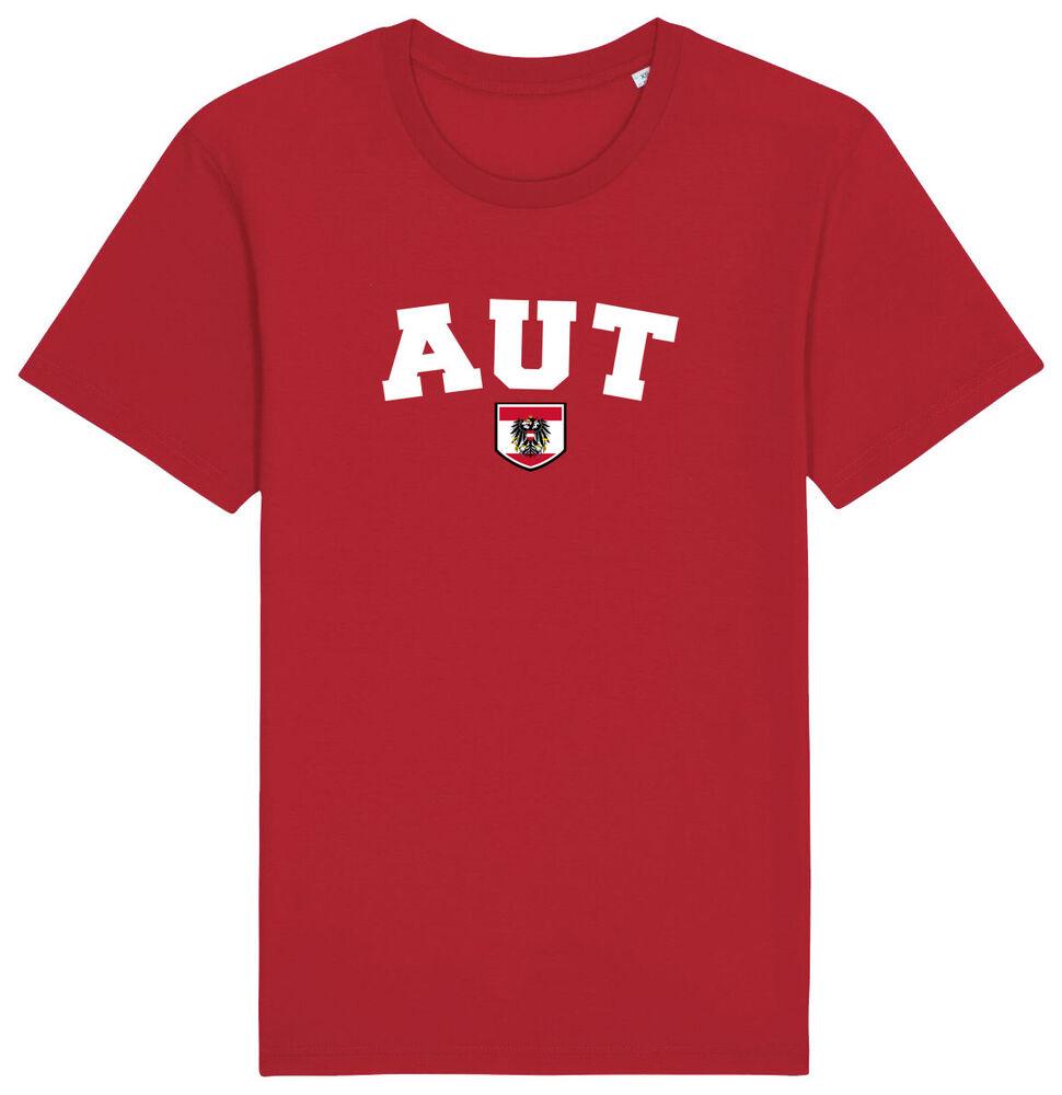 

Австрия AUT Футболка 2024, Взрослые Дети Младенец Семья , Футбол Евро Доставка M