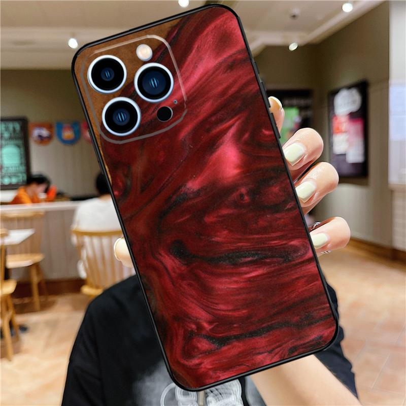 

Traveler Protective Wood Resin Case For iPhone 17 15 14 13 12 11 16 Pro Max Mini Plus 16e 17 Air Bumper Cover Accessories iPhone 17Pro MAX