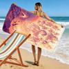 Middle-earth's Epic Saga beach towel Portable for travel Beach towel for vacation photos seaside Absorbent bath towel Outdoor pool towel Fashion