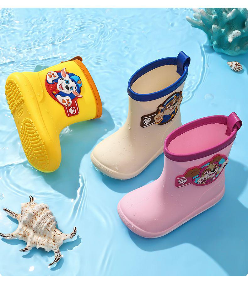 Paw Patrol Kinder Anti-Rutsch Wasserdichte Gummistiefel für Jungen & Mädchen
