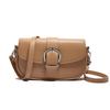 2025 New Design Fashion Retro Female Underarm Bag PU Leather Designer Flap Small Crossbody Messenger Bag Girls Cellphone Purse
