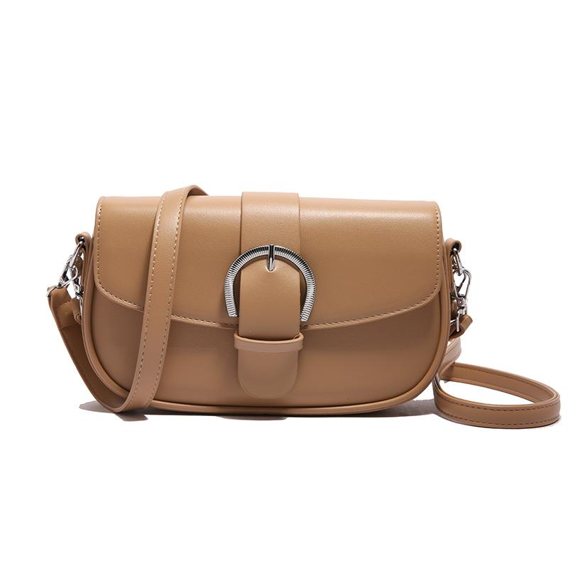 2025 New Design Fashion Retro Female Underarm Bag PU Leather Designer Flap Small Crossbody Messenger Bag Girls Cellphone Purse