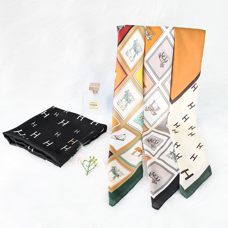 

Women s Fashion Small Square Neck Scarf 70x70cm