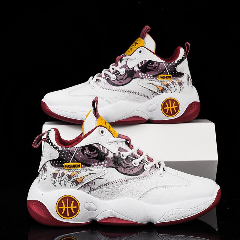 

Мужские баскетбольные кроссовки Амортизирующие Дышащие Кроссовки Тренировочные Для Спортсменов Высококачественная Спортивная Обувь Нескользящая Обувь Модные Кроссовки 44